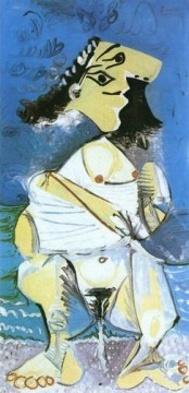 La pisseuse 1965 Cubism Oil Paintings